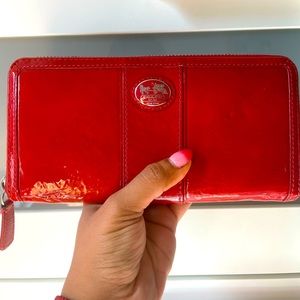 Hot Red Coach Wallet ❤️
